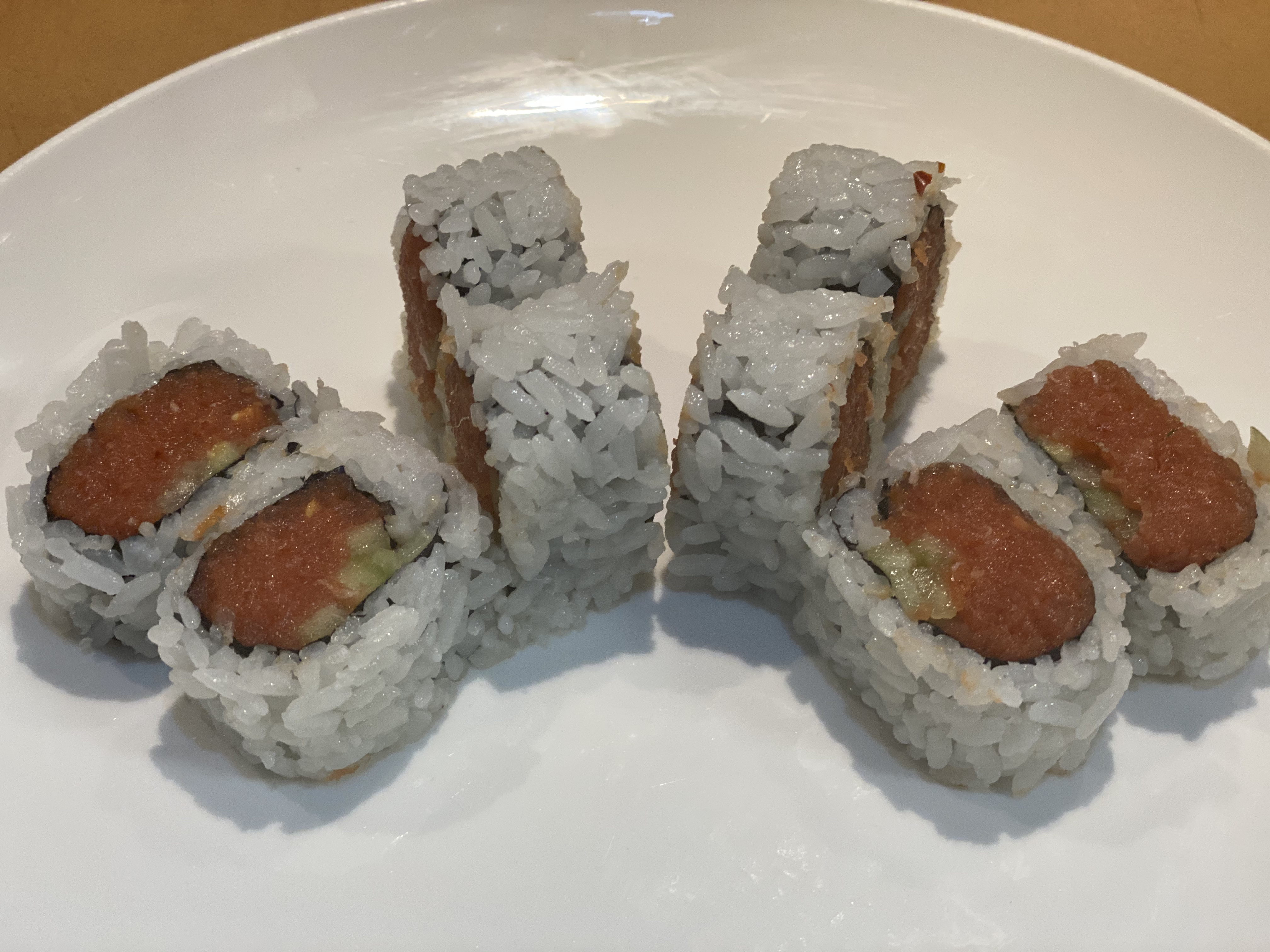 Order Spicy tuna roll food online from Kiku Sushi store, Los Angeles on bringmethat.com