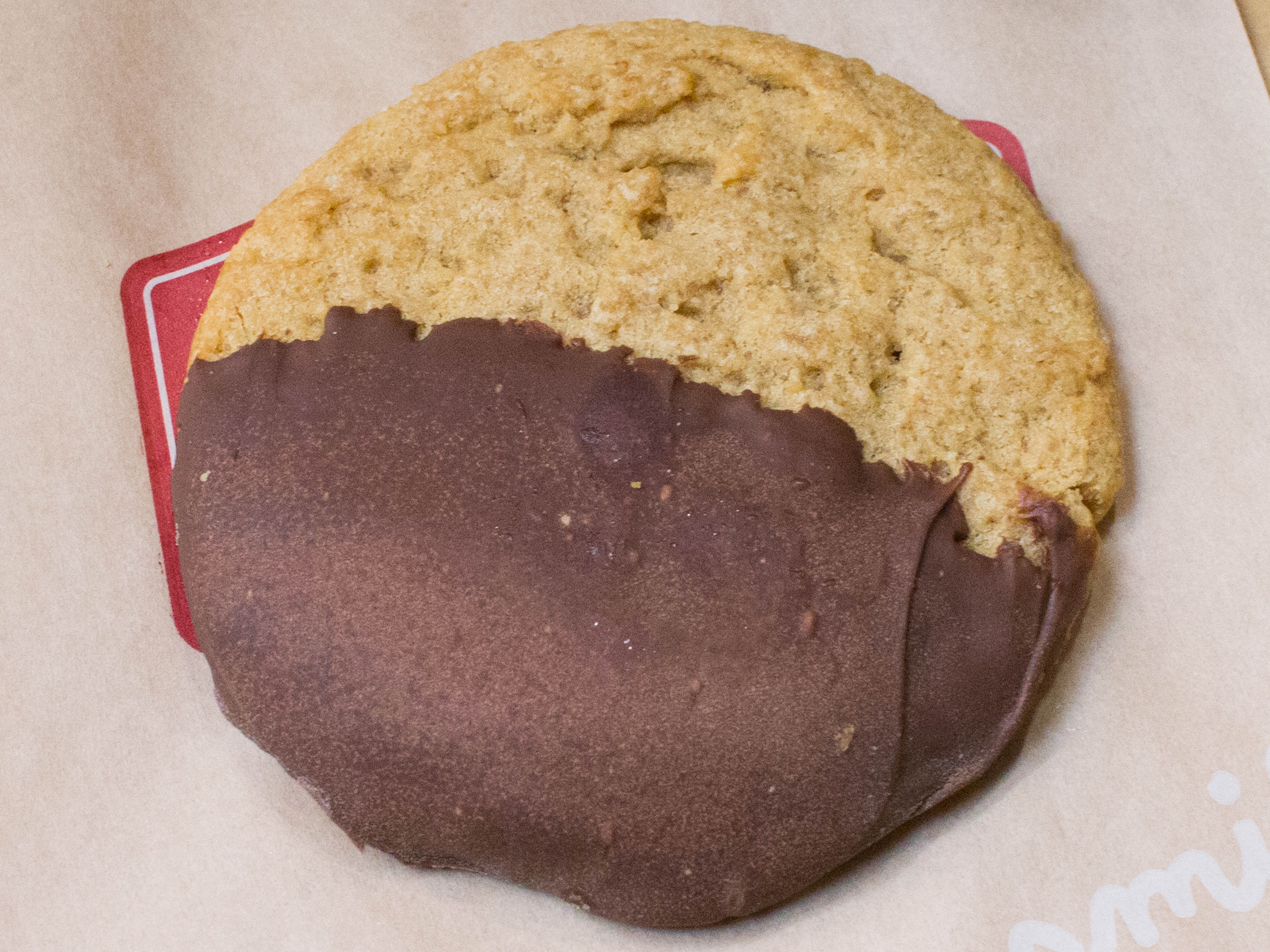Order Hand Dipped Peanut Butter Cookie food online from Mrs. Fields Cookies store, Ann Arbor on bringmethat.com