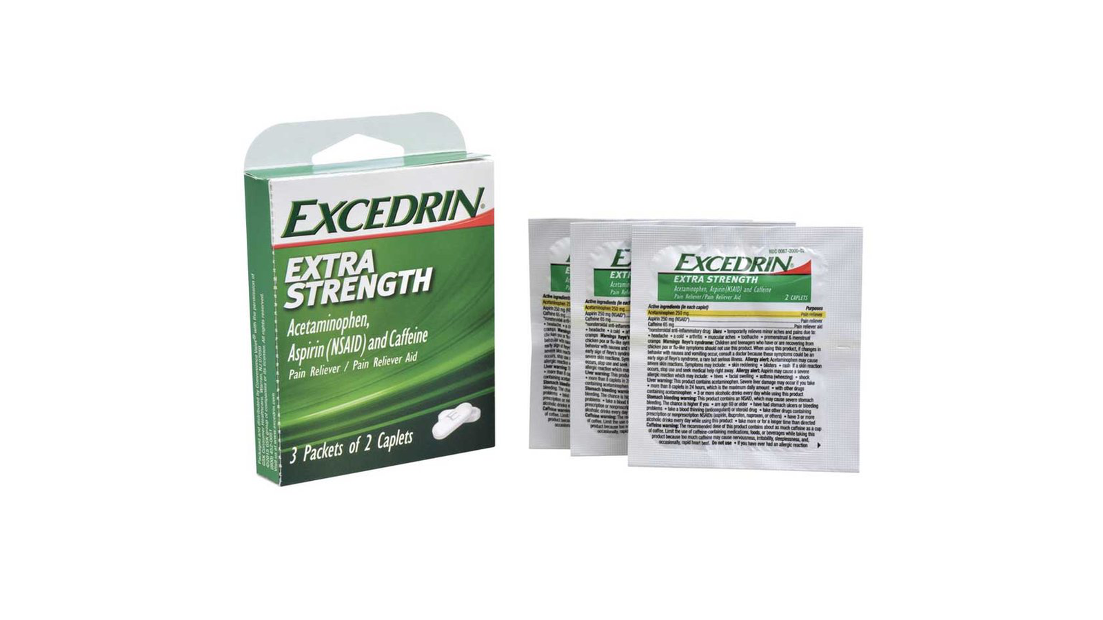 Order Excedrin Extra Strength Caplets food online from Lula Convenience Store store, Evesham on bringmethat.com