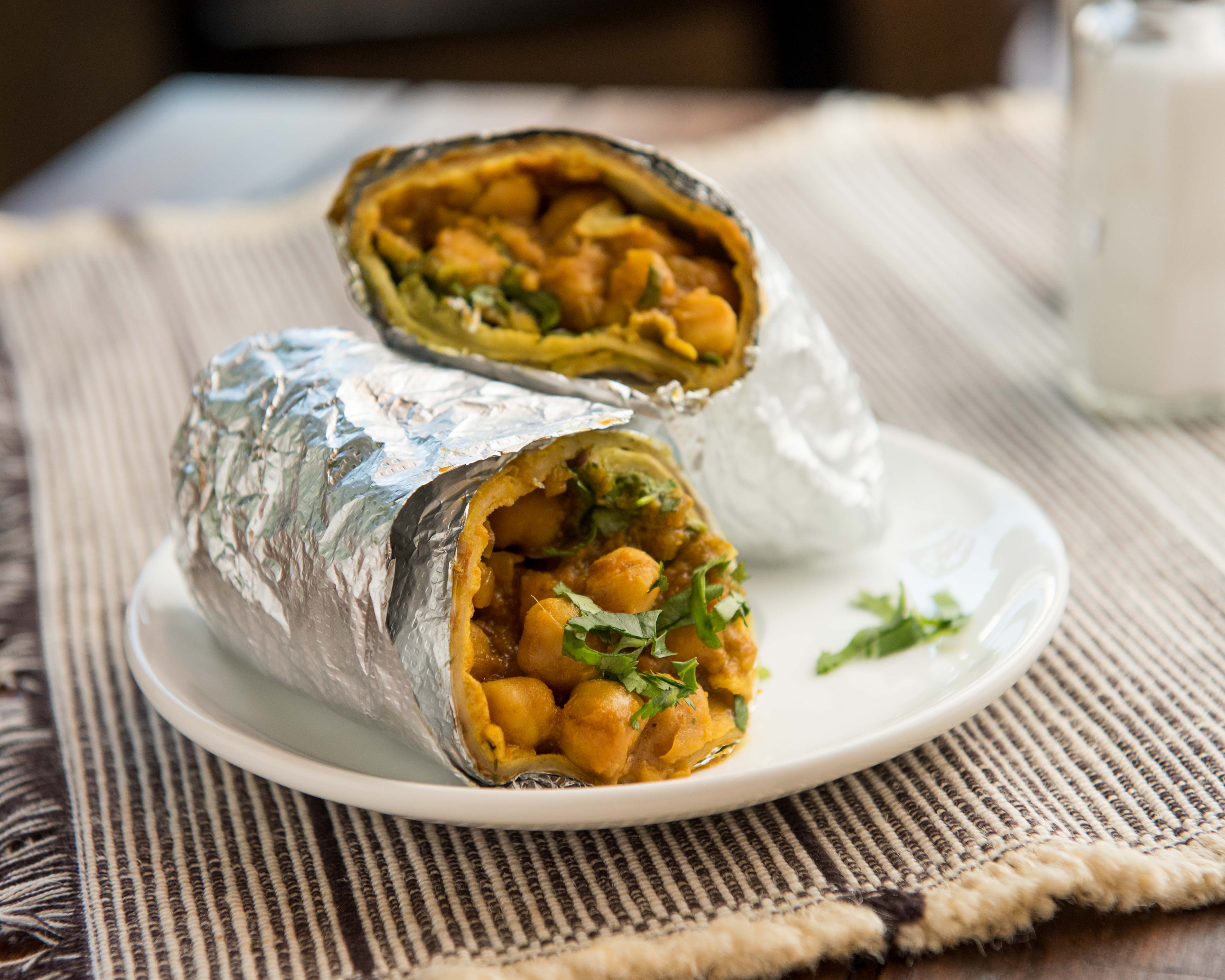 Order Aloo Gobi Roll food online from Mint Indian Eatery store, Somerville on bringmethat.com