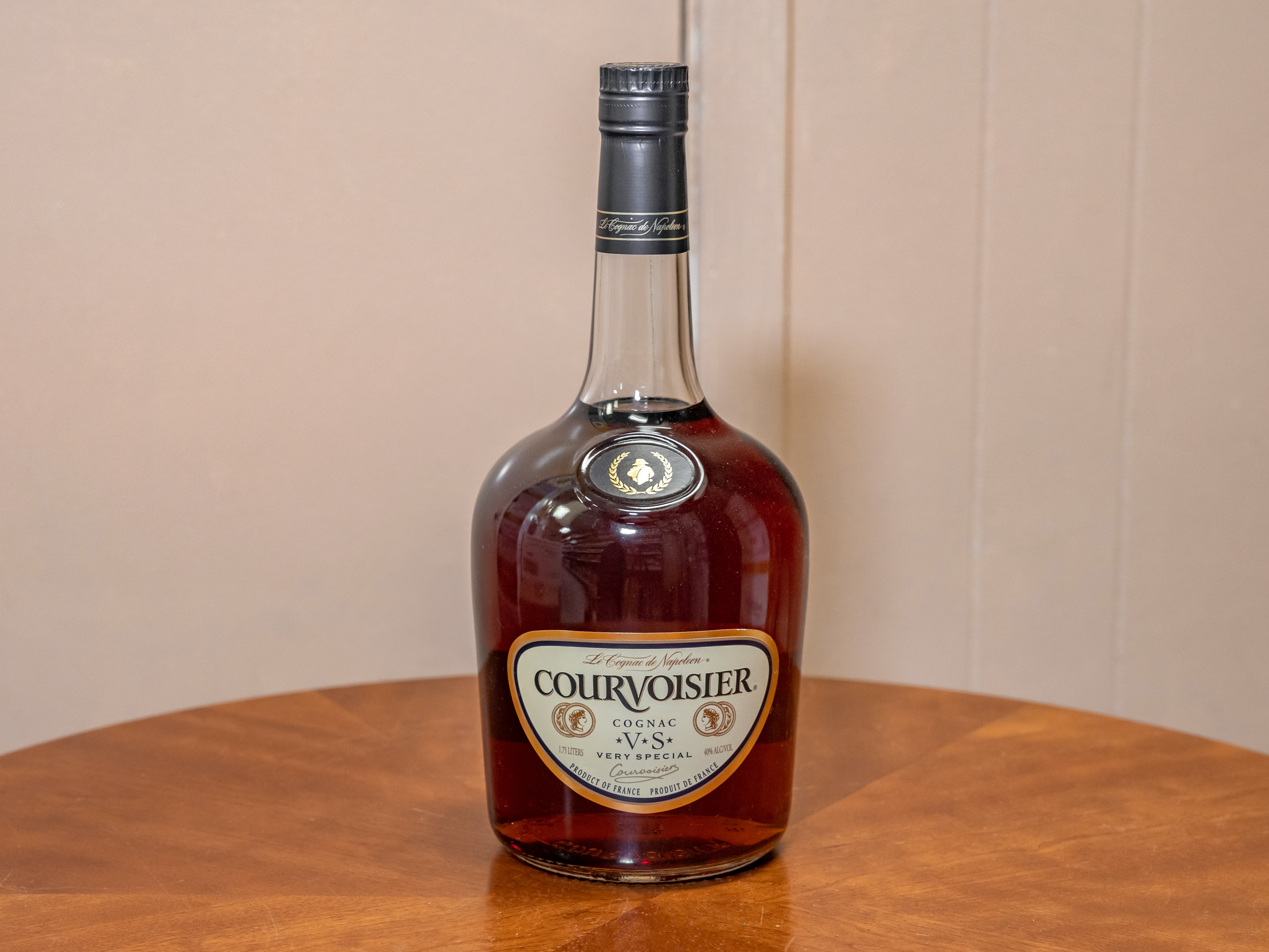 Order Courvoisier VS, 750 ml. Cognac food online from Jose's Wines & Liquors store, Valley Cottage on bringmethat.com