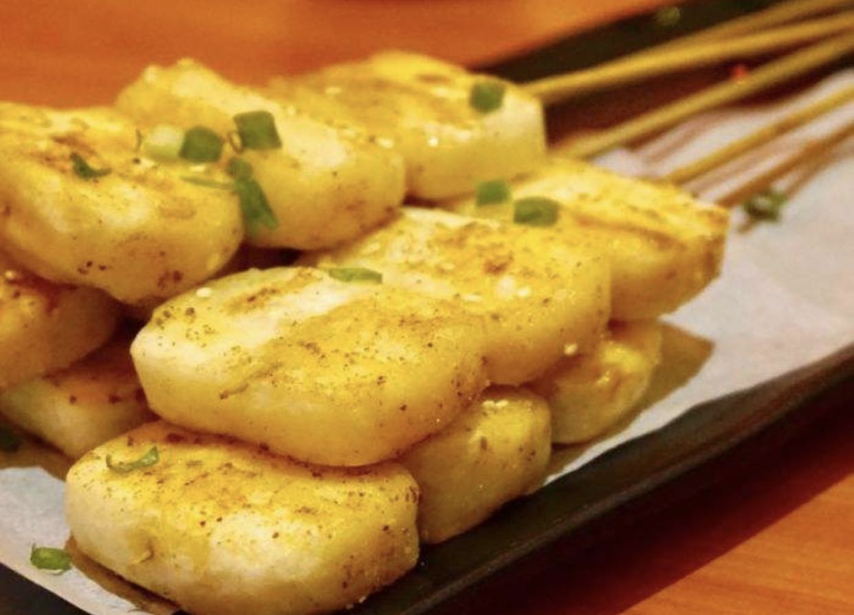 Order Rice Cake Skewer 白果串 food online from Teppan Bbq store, Pittsburgh on bringmethat.com