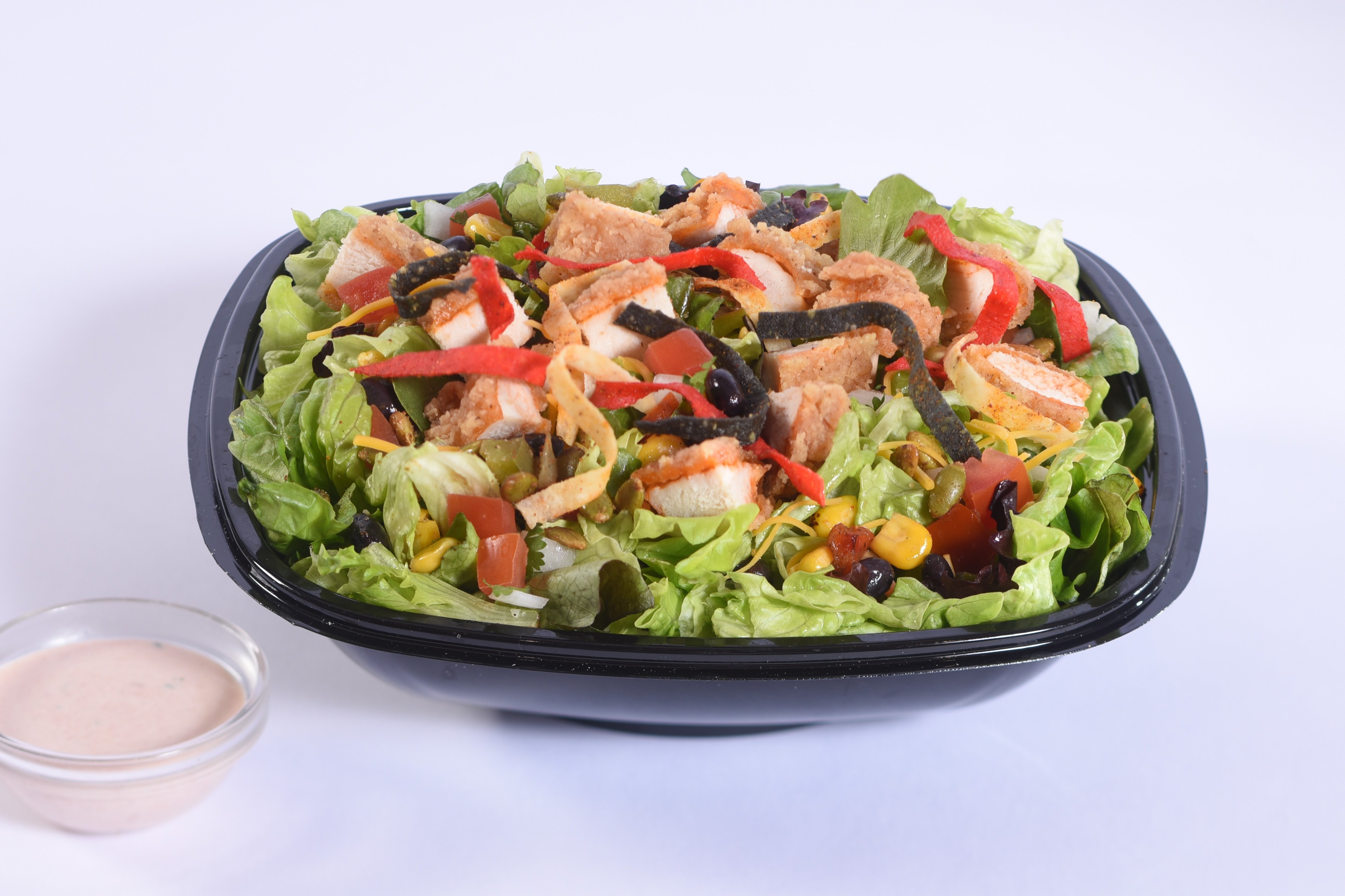Order Southwest Chicken Premium Salad food online from Amigos/Kings Classic store, La Vista on bringmethat.com