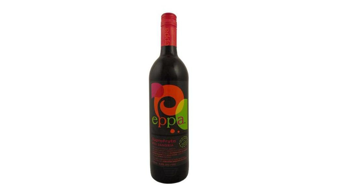 Order Eppa SupraFruta Red Sangria Mendocino County Organic Grapes Red Wine Blend 750mL food online from Liquor Palace store, Burbank on bringmethat.com