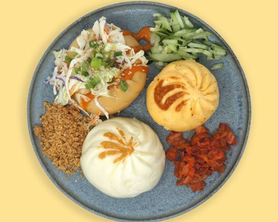 Order Texas Trio food online from Bao'd Up store, Austin on bringmethat.com