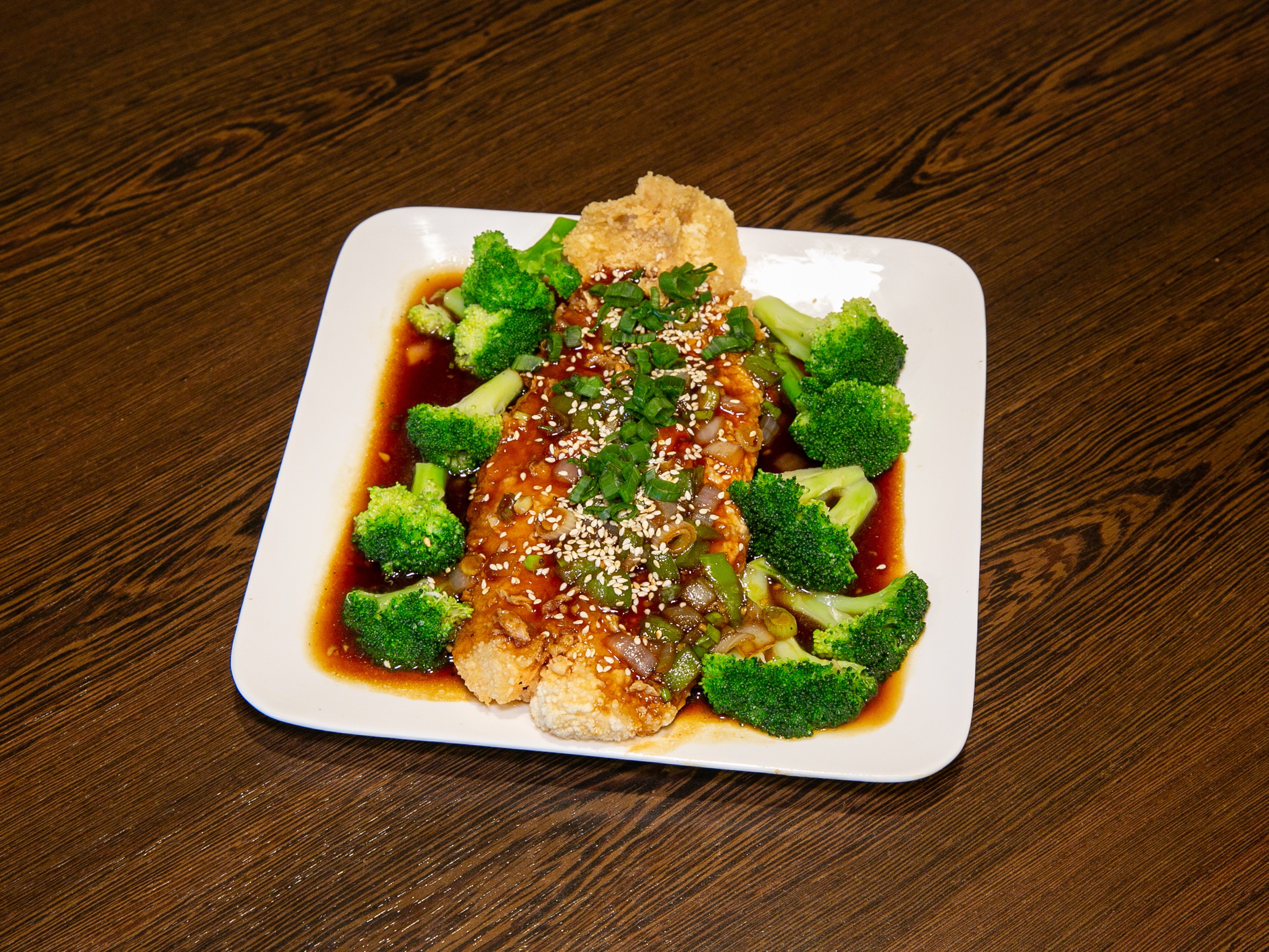 Order House Special Sesame Fish Fillet food online from Jess Cafe store, Chicago on bringmethat.com