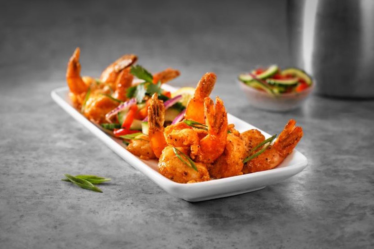 Order SPICY SHRIMP food online from Ruth Chris Steak House store, Houston on bringmethat.com