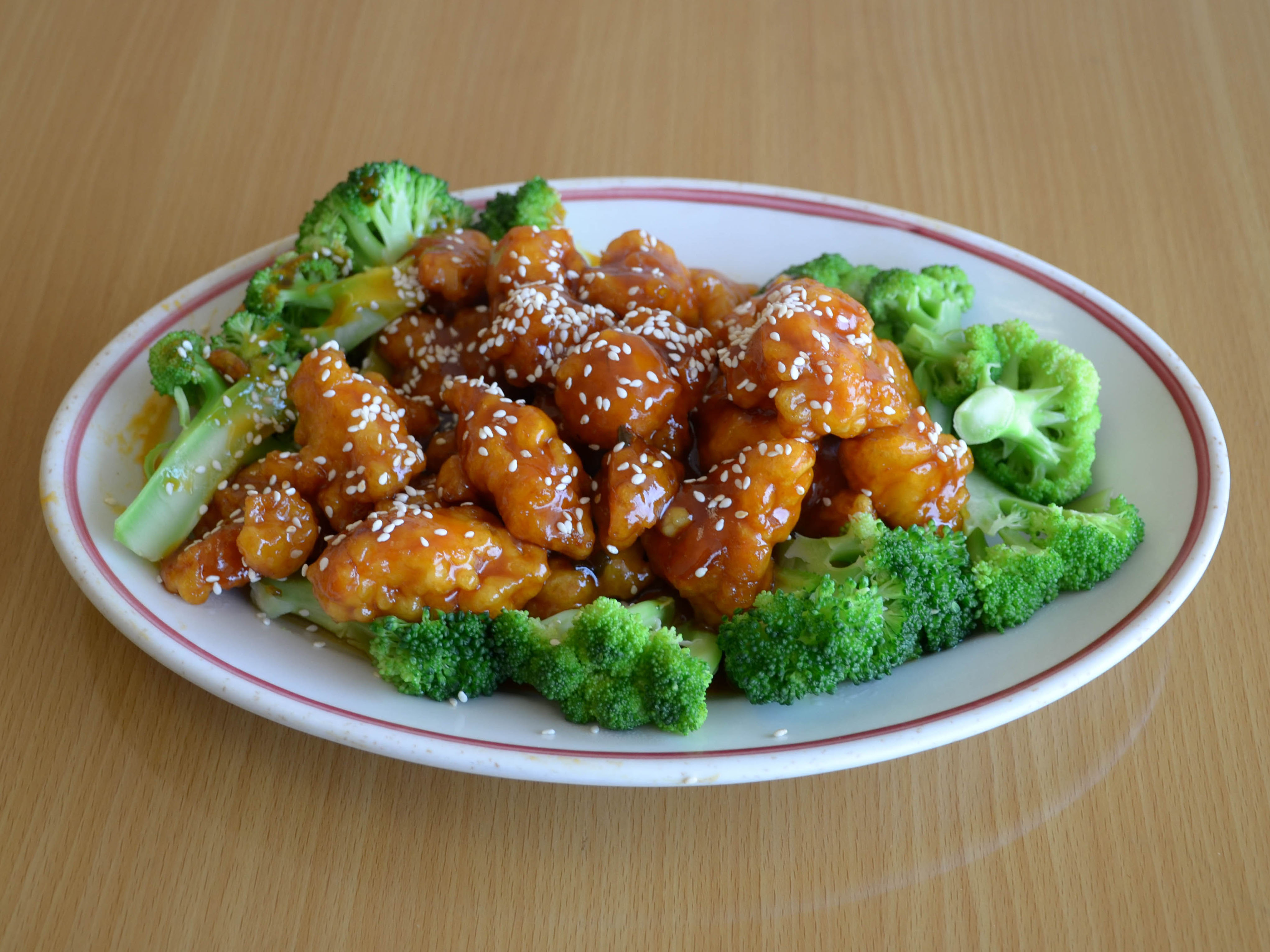 Order Sesame Chicken white meat only food online from China East store, Selden on bringmethat.com