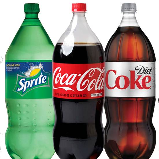 Order Soda 2 Liter food online from Sal Pizzeria store, Mission Viejo on bringmethat.com