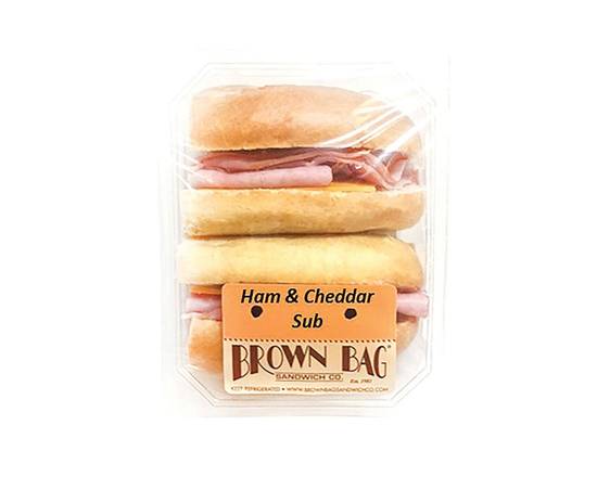 Order Ham and Cheddar Sub food online from Rocket store, Spring Valley on bringmethat.com