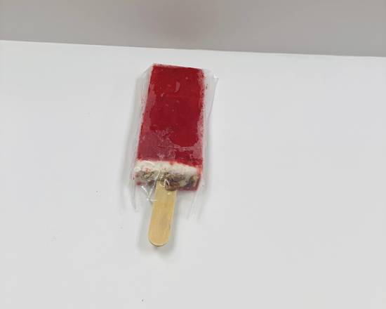 Order strawberry with pecan  milk popsicle food online from La Michoacana Sabor Mexico store, Santa Ana on bringmethat.com