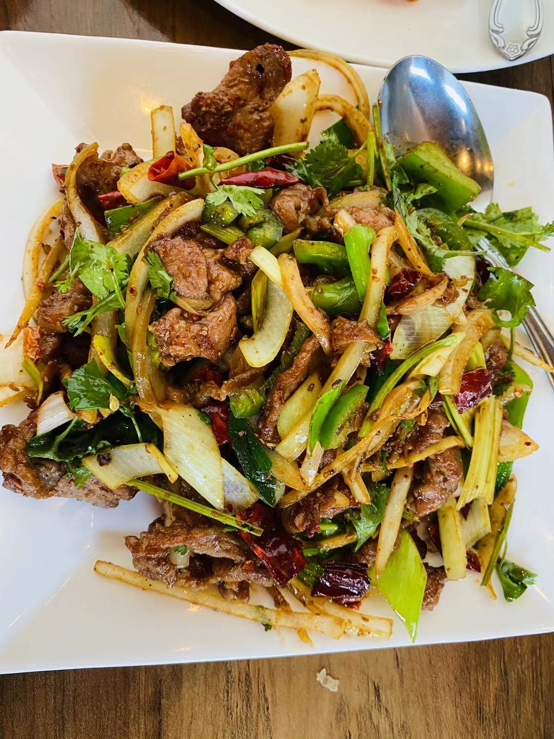 Order B1. Cumin Beef food online from Wei Buford store, Buford on bringmethat.com