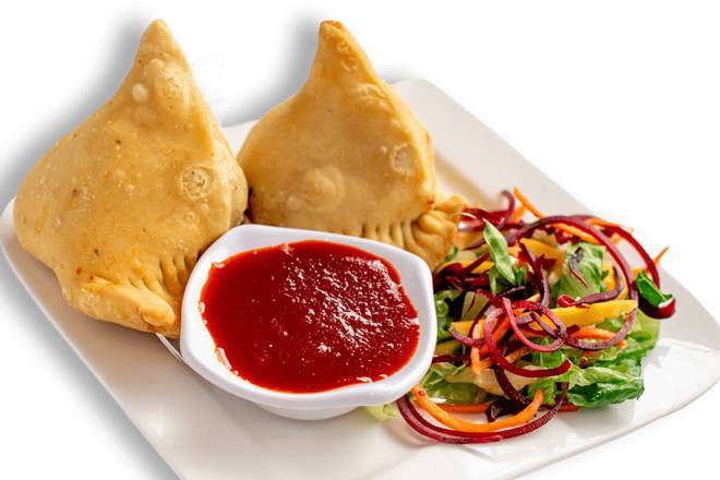 Order Samosa 2 PCs food online from Nala’S Indian Restaurant store, Austin on bringmethat.com