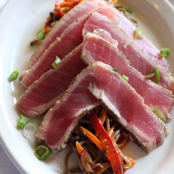 Order Seared Ahi Tuna food online from The Lodge: A Sportsman's Grill store, Charlotte on bringmethat.com