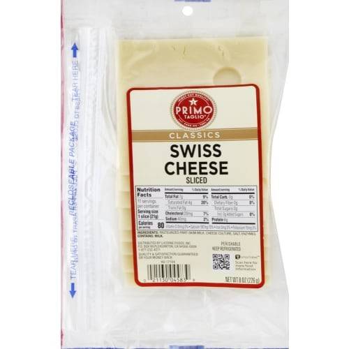 Order Primo Taglio · Swiss Cheese (8 oz) food online from Safeway store, Hanover on bringmethat.com