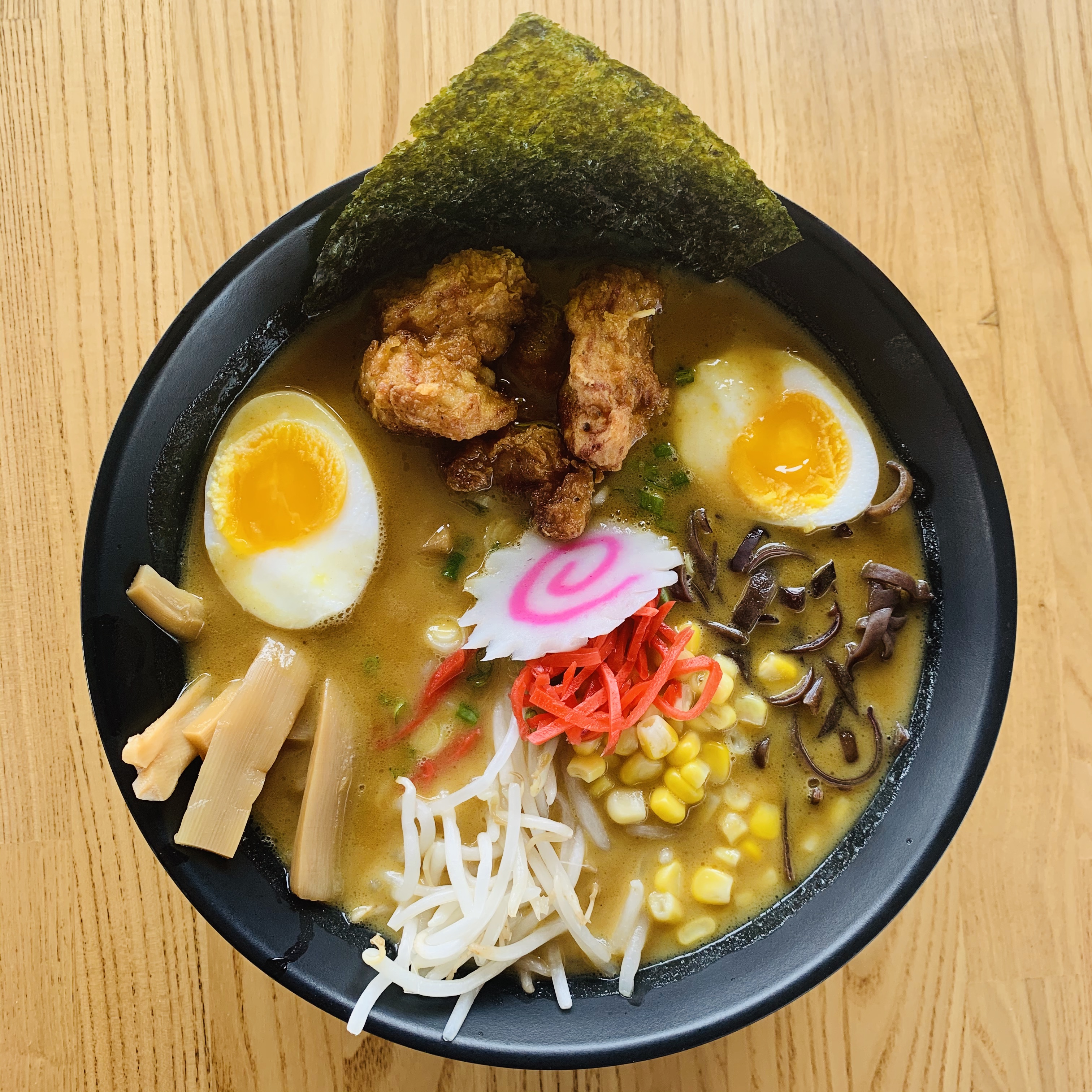 Order Chicken Curry with Karaage food online from Momo Ramen store, Oakland on bringmethat.com