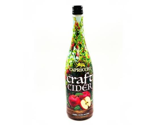 Order Capriccio, Craft Cider (NV) 750ML food online from House Of Wine store, New Rochelle on bringmethat.com