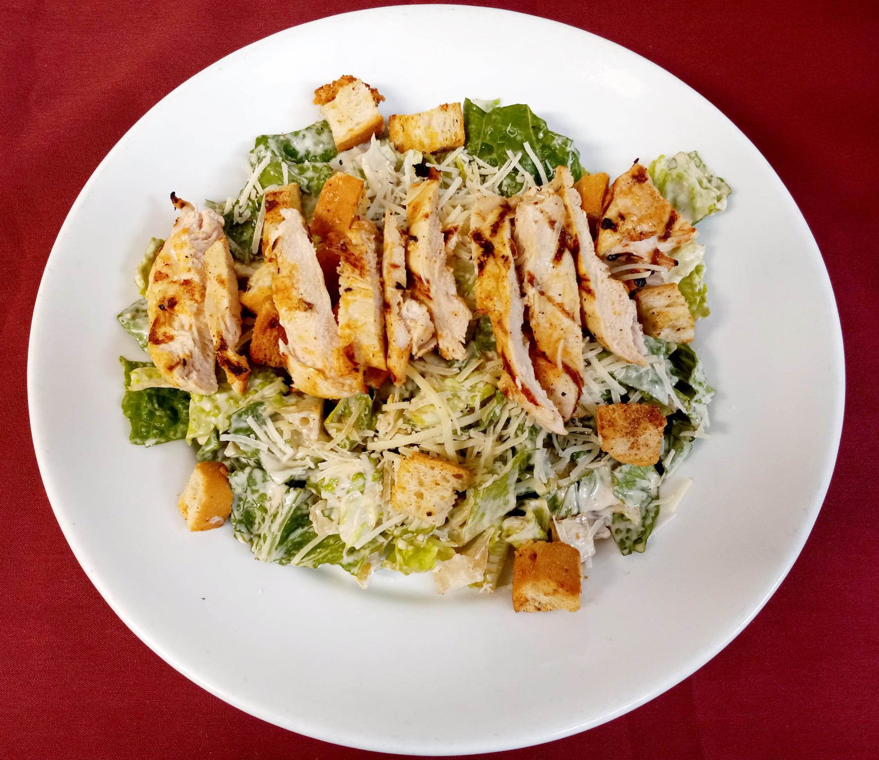 Order Chicken Caesar Salad food online from Anyway Pub store, Oakbrook Terrace on bringmethat.com