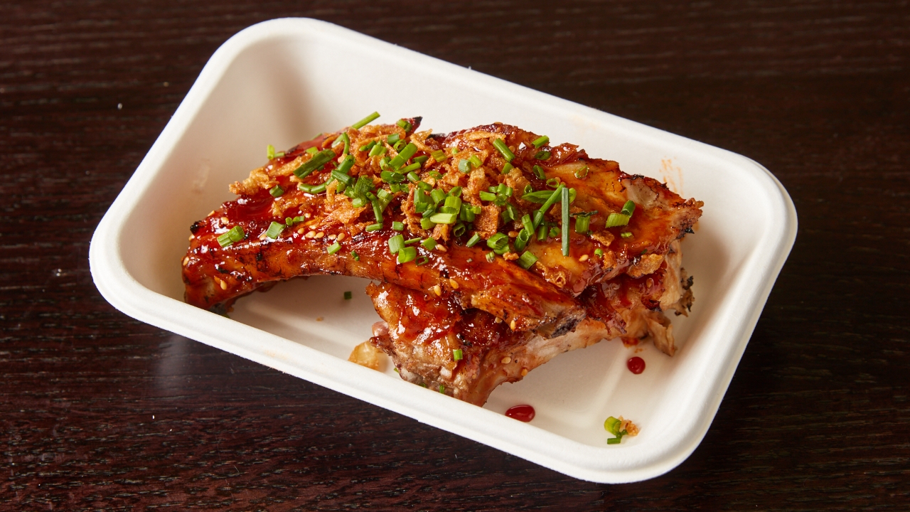 Order Pork Ribs food online from Union Sushi + Barbeque Bar store, Chicago on bringmethat.com