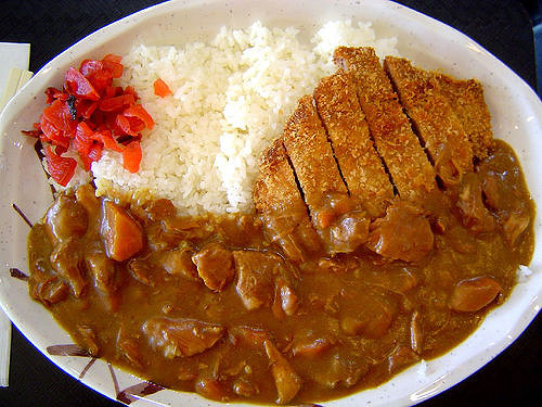 Order Katsu Curry food online from Kiraku Ramen & Sushi store, Gardena on bringmethat.com