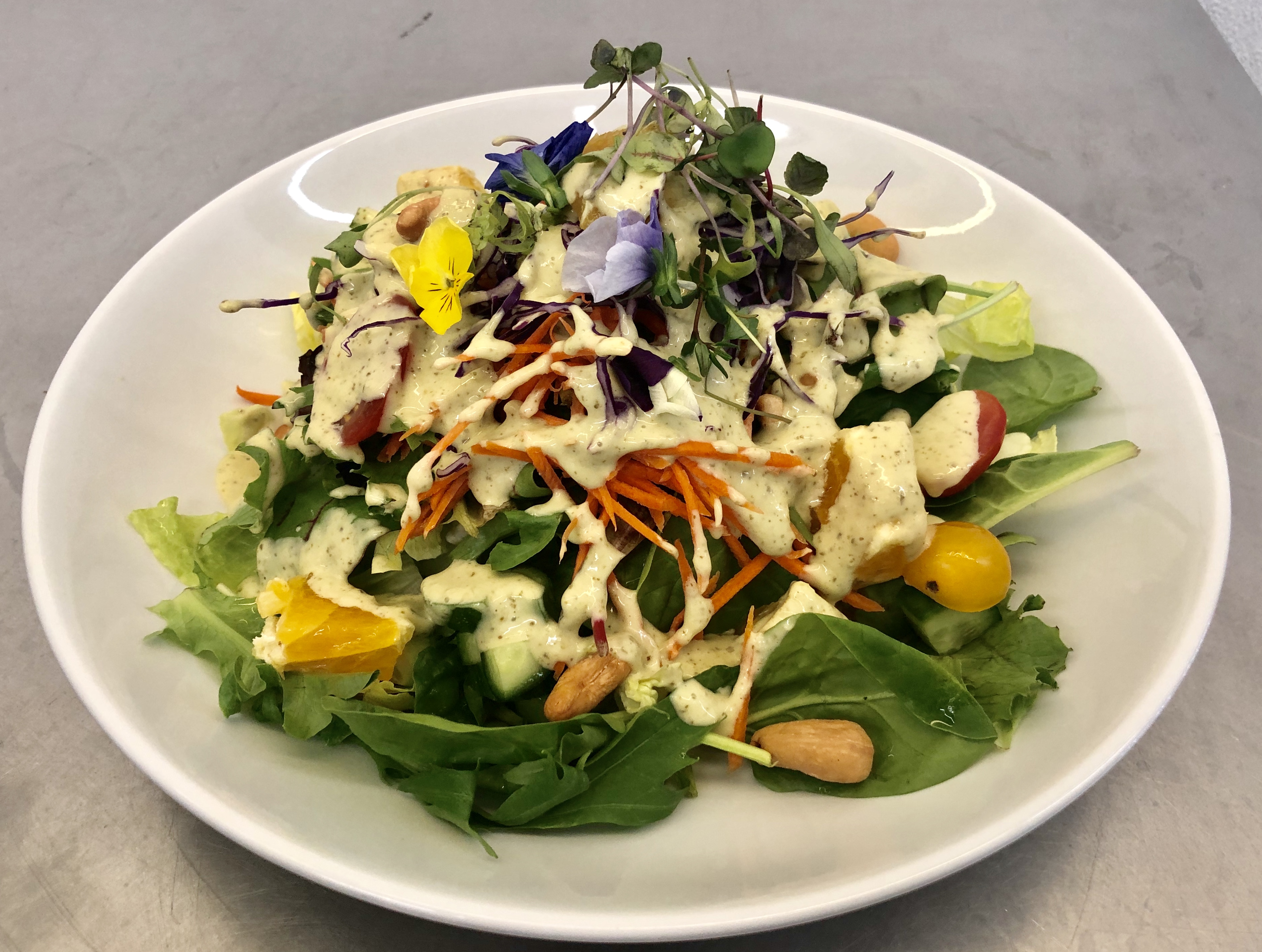 Order Healthy Green Salad food online from Kinnara Thai store, Las Vegas on bringmethat.com