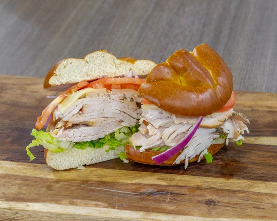 Order Hand-Carved Turkey Sandwich food online from The Brick Oven store, Buffalo on bringmethat.com