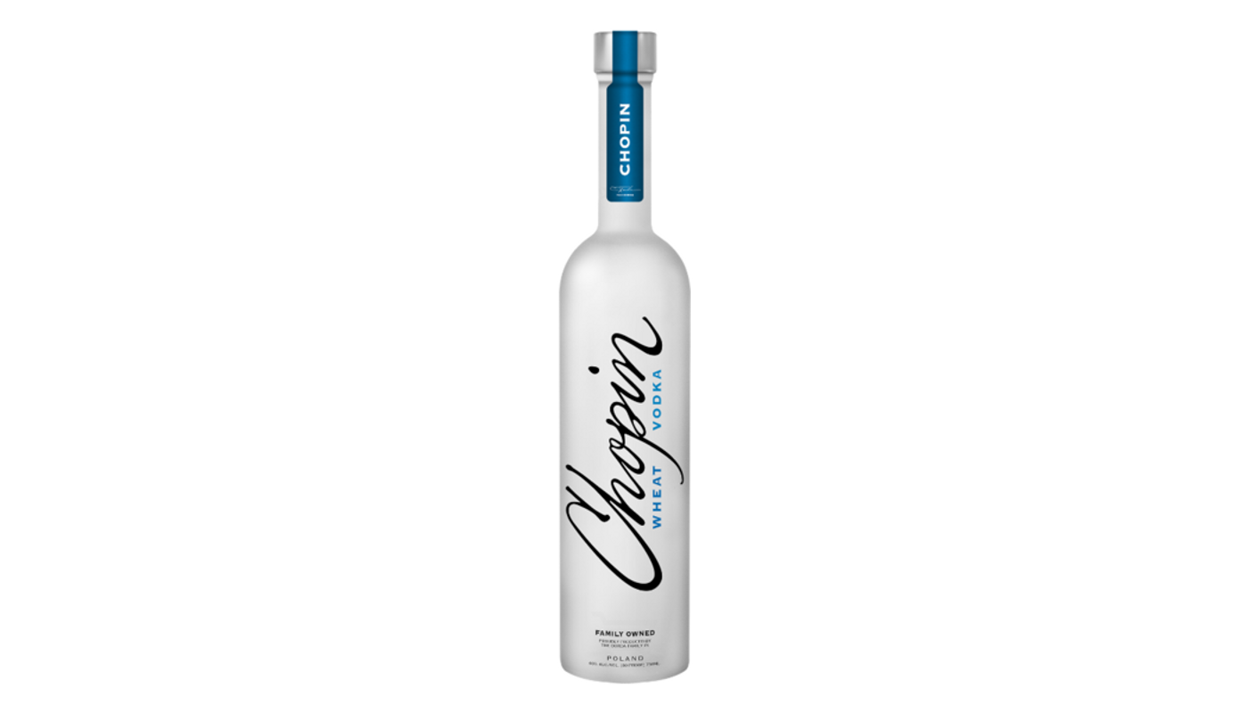 Order Chopin Wheat Vodka 50mL food online from Liquor Palace store, Burbank on bringmethat.com