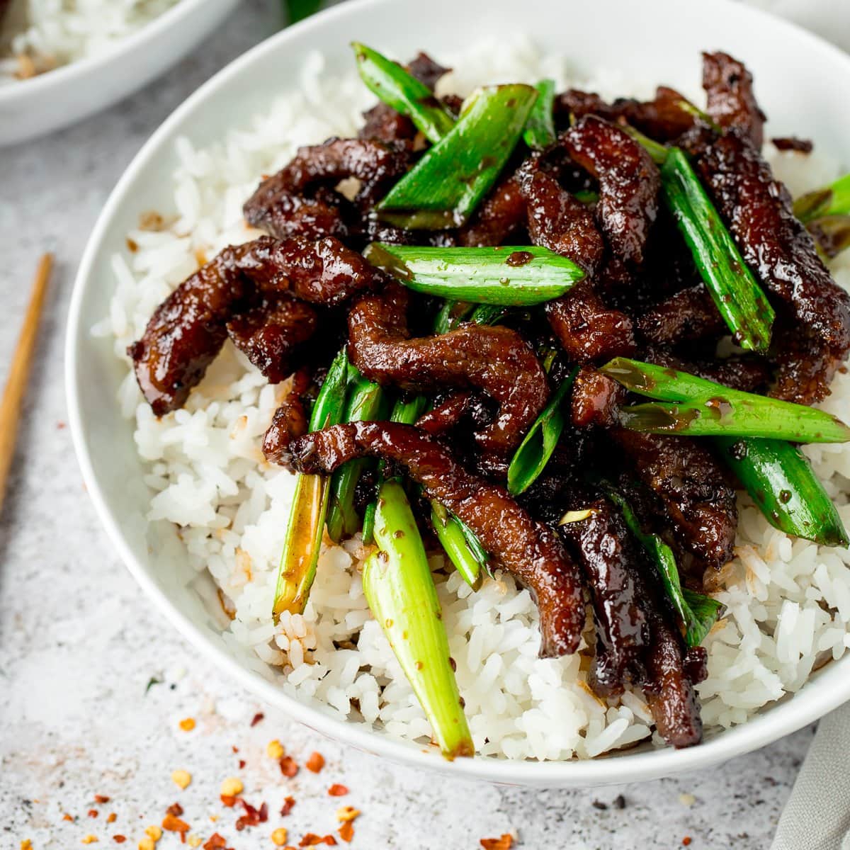 Order M. Mongolian Beef food online from Eastern Pearl Chinese Restaurant store, Buffalo on bringmethat.com