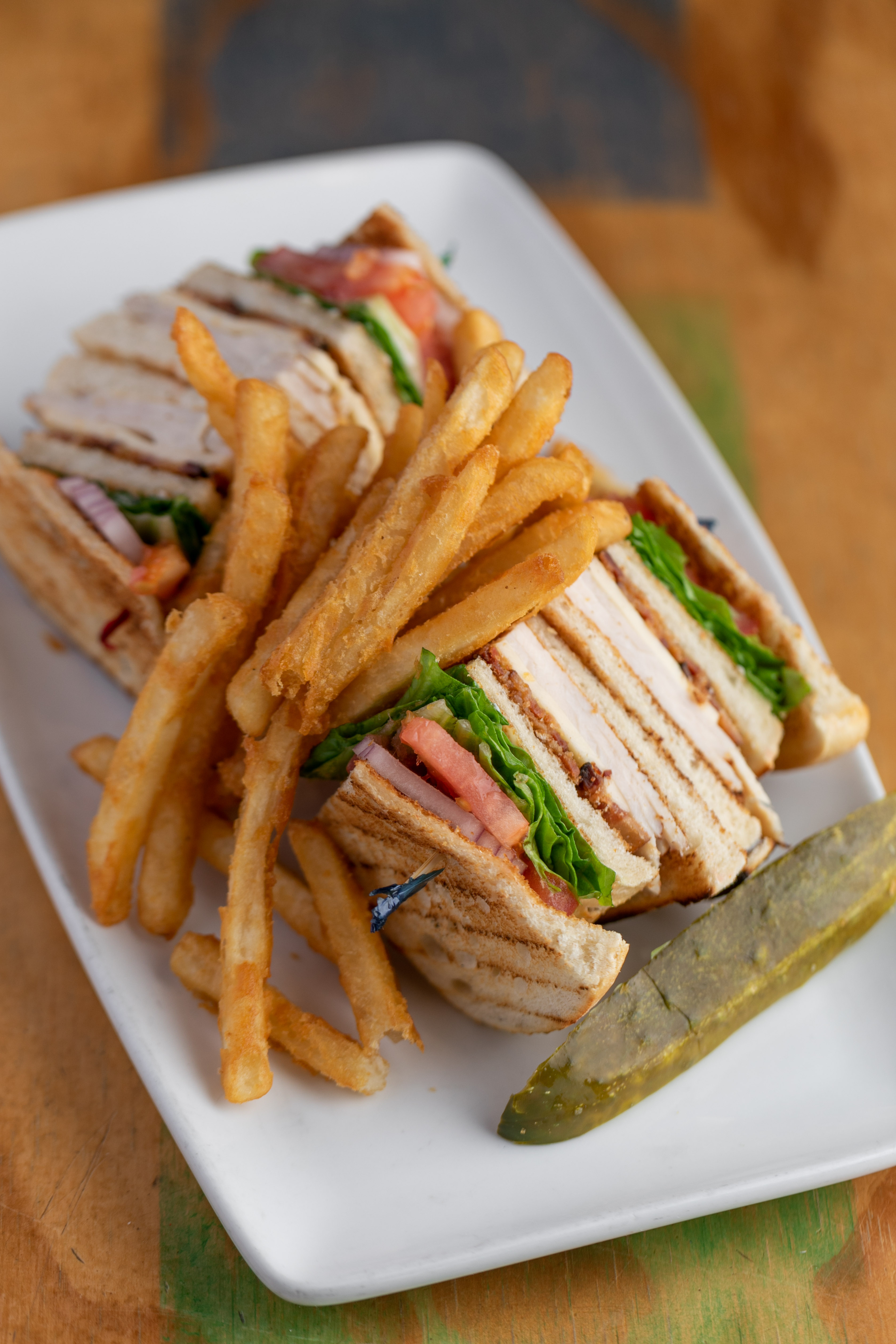 Order The Swami Club Sandwich food online from Swamis Cafe store, Solana Beach on bringmethat.com