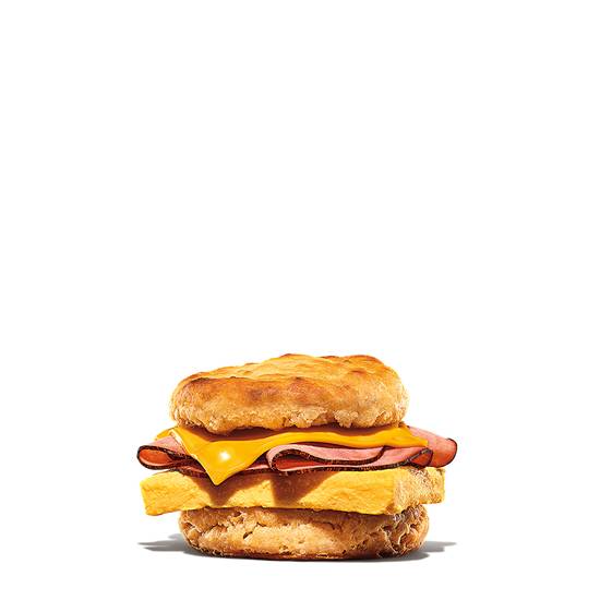 Order Ham, Egg & Cheese Biscuit food online from Burger King store, Saint George on bringmethat.com