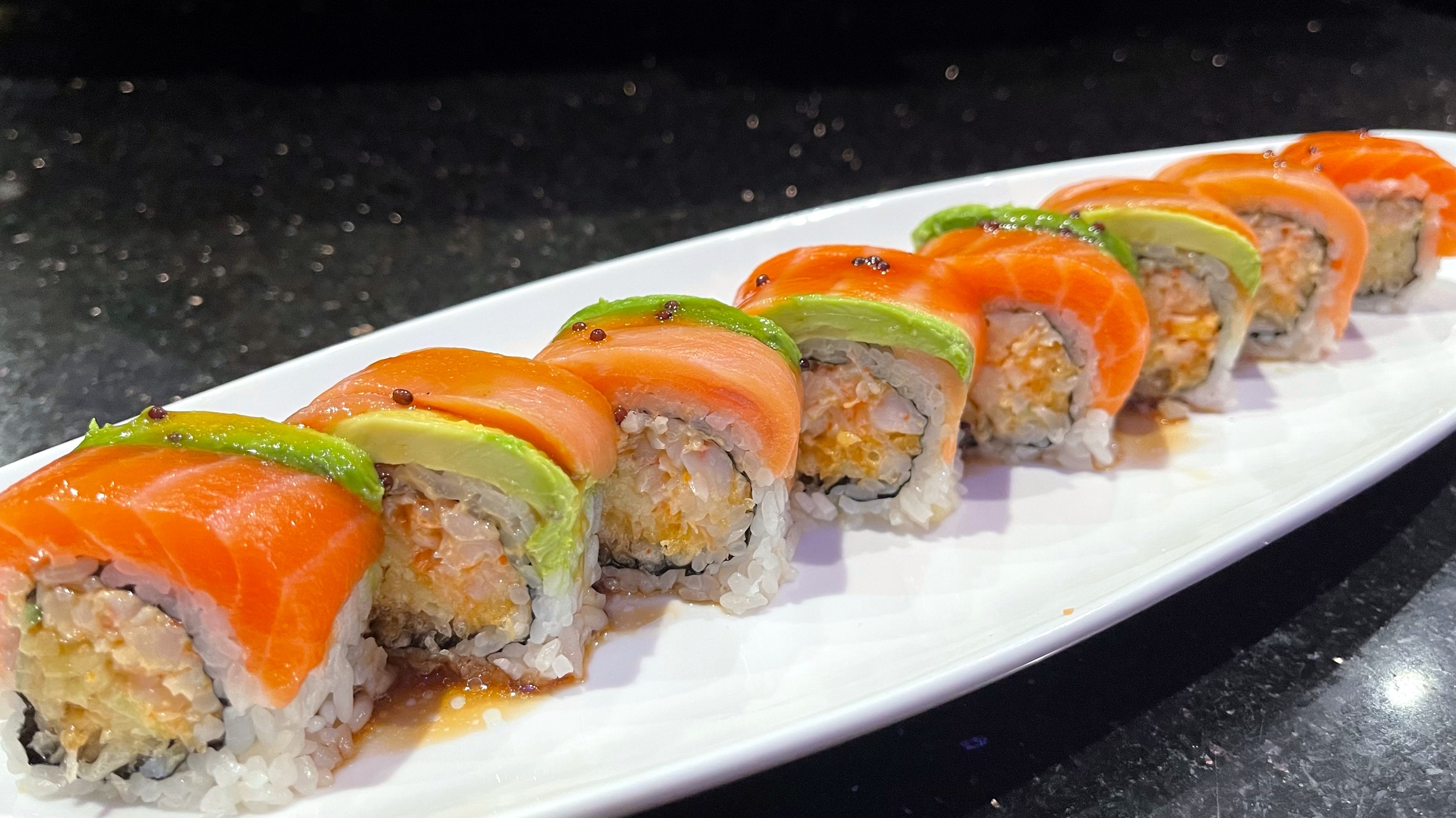 Order Blue Ocean Roll food online from Nori Sushi store, Philadelphia on bringmethat.com