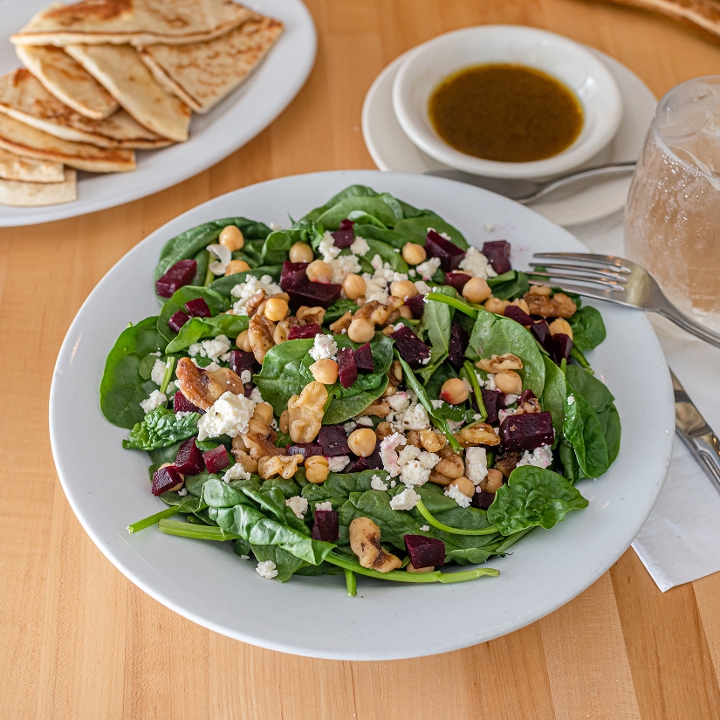 Order Spinach Salad food online from Its Greek to Me store, Fort Lee on bringmethat.com