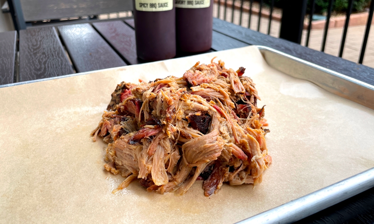 Order Pulled Pork food online from Gque Bbq store, Lone Tree on bringmethat.com