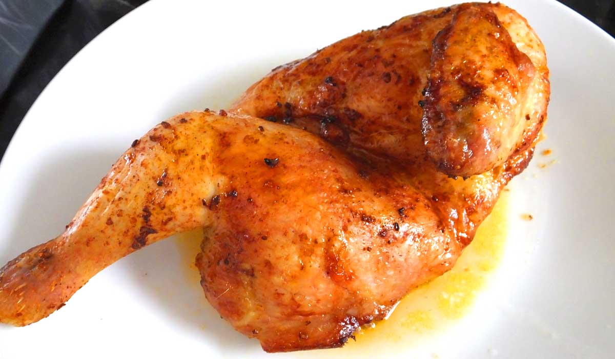 Order 1/2 Roasted Chicken food online from New York Pizza & Pasta store, Pleasant Hill on bringmethat.com