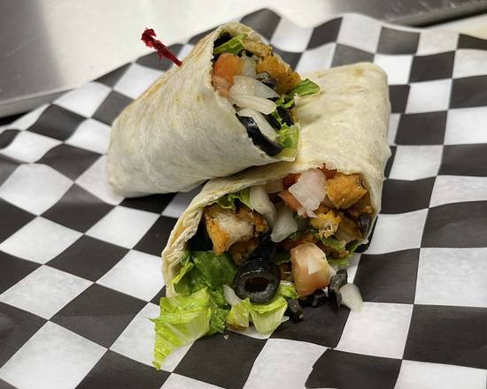 Order Chicken Wrap food online from Garage Bar Willoughby store, Willoughby on bringmethat.com