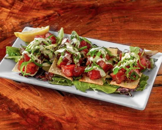 Order Wicked Tuna Tostados food online from Mt. Washington Tavern store, Baltimore on bringmethat.com