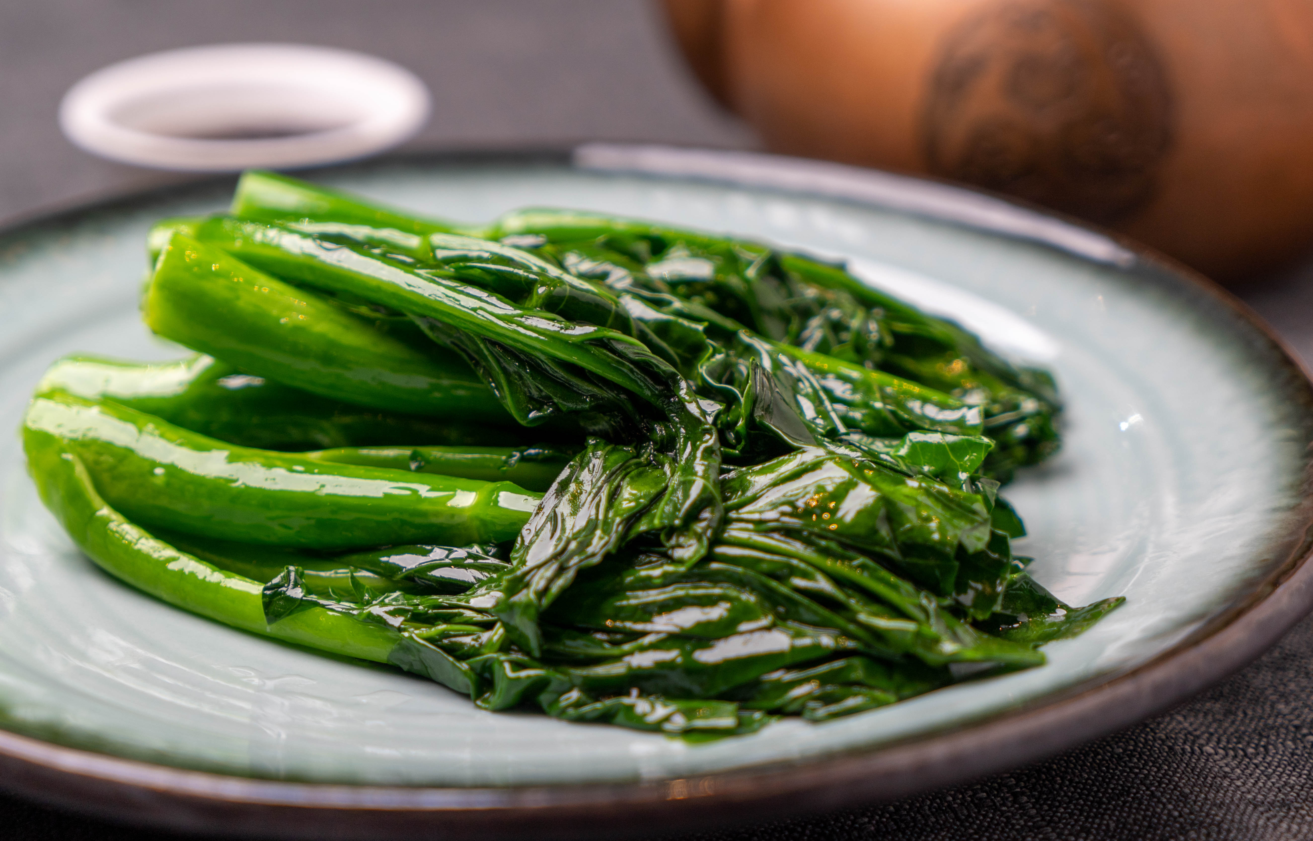 Order Chinese Broccoli in Oyster Sauce food online from Osmanthus Dim Sum Lounge store, San Francisco on bringmethat.com