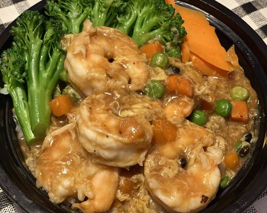 Order Shrimp Rice Bowl food online from Chopstickhouse store, Canton on bringmethat.com