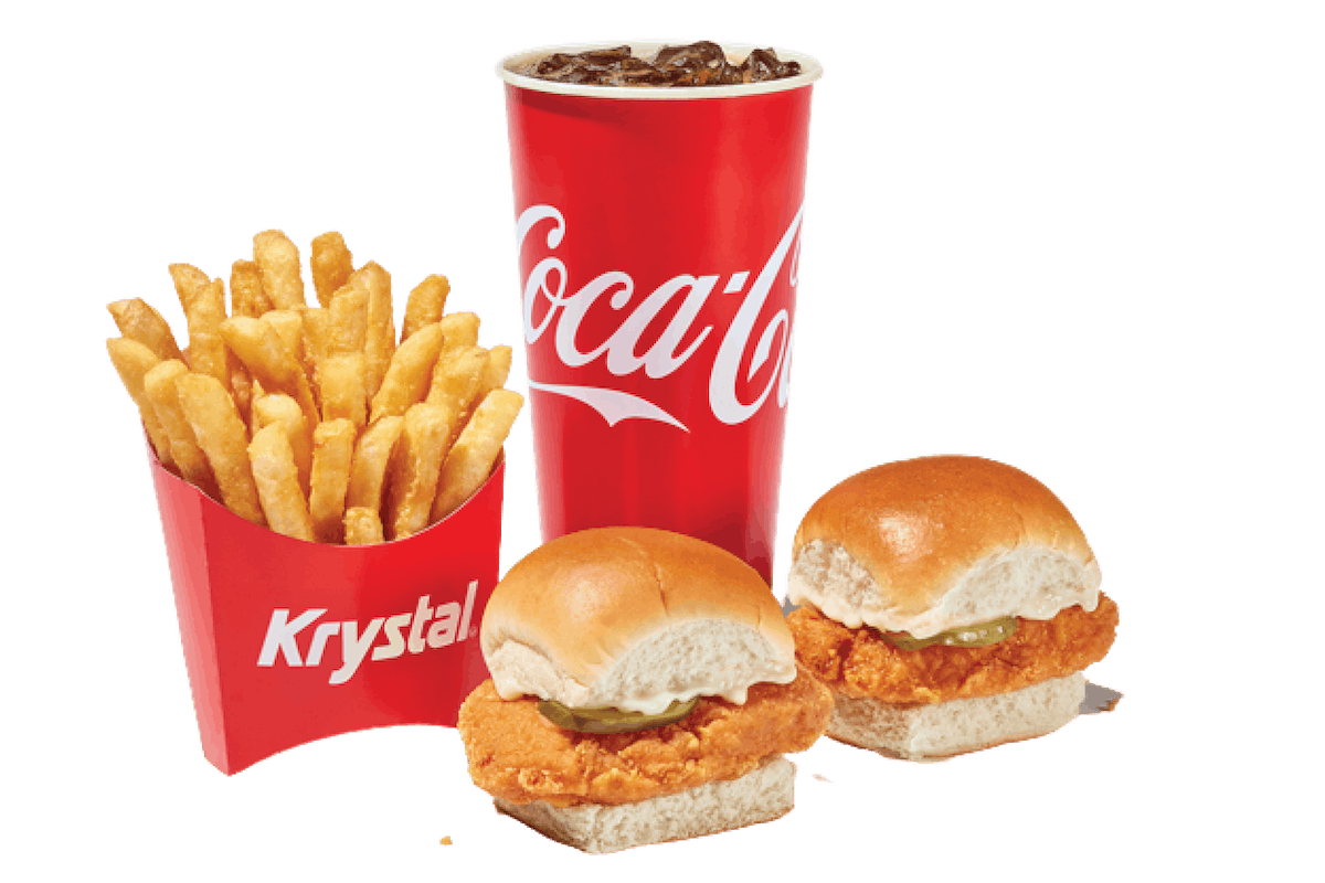 Order 2 CHIKS® COMBO food online from Krystal store, Ringgold on bringmethat.com