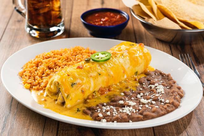 Order Bean & Cheese Burrito food online from On The Border store, Mt. Laurel on bringmethat.com
