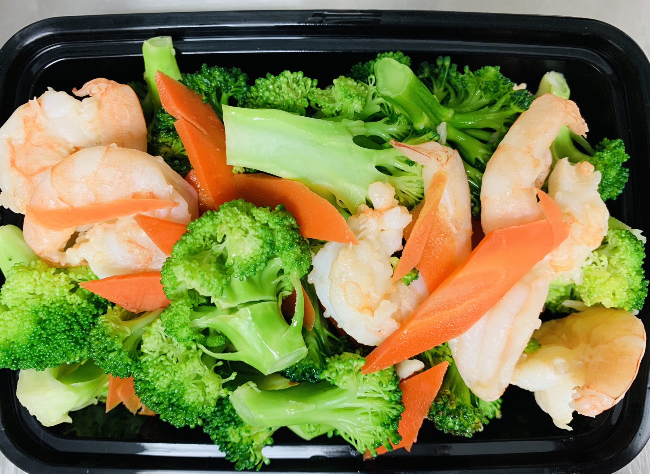Order D3. Steamed Shrimp with Broccoli food online from Asian Chef store, Las Vegas on bringmethat.com