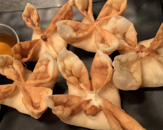Order Crab Cheese Rangoon (5 pcs) food online from A Bite of Lao and Thai store, Allen on bringmethat.com