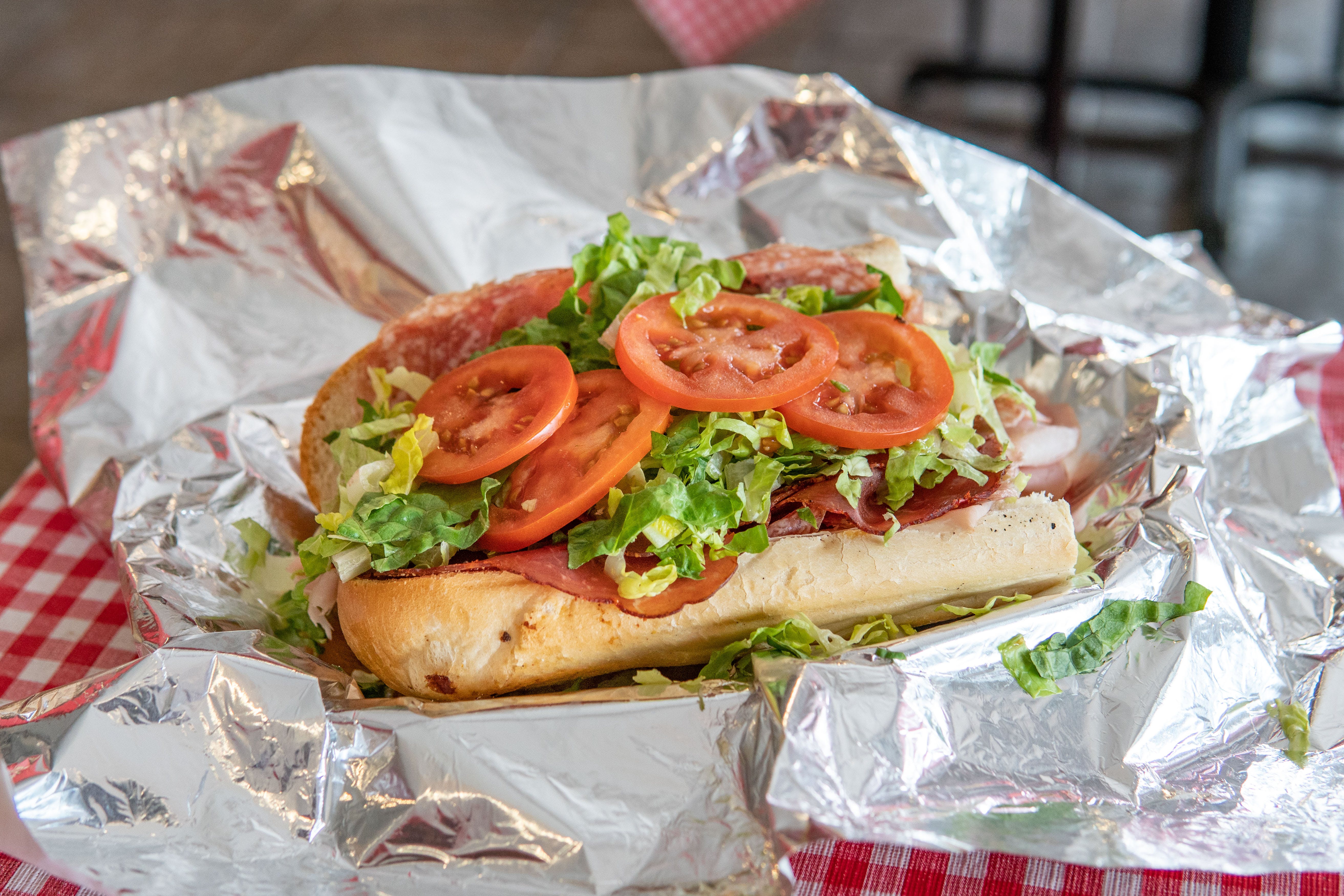Order Italian Sub Sandwich - 6" food online from Big Chill & Grill store, Joliet on bringmethat.com