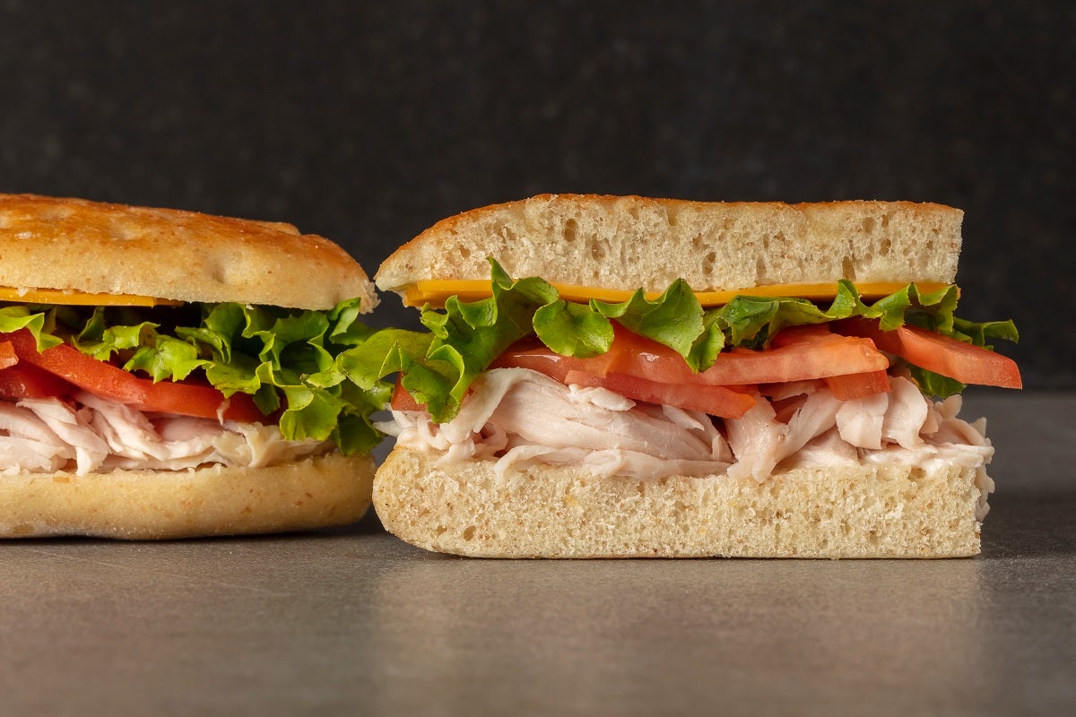 Order Turkey Sandwich food online from Urbane Café store, Bakersfield on bringmethat.com