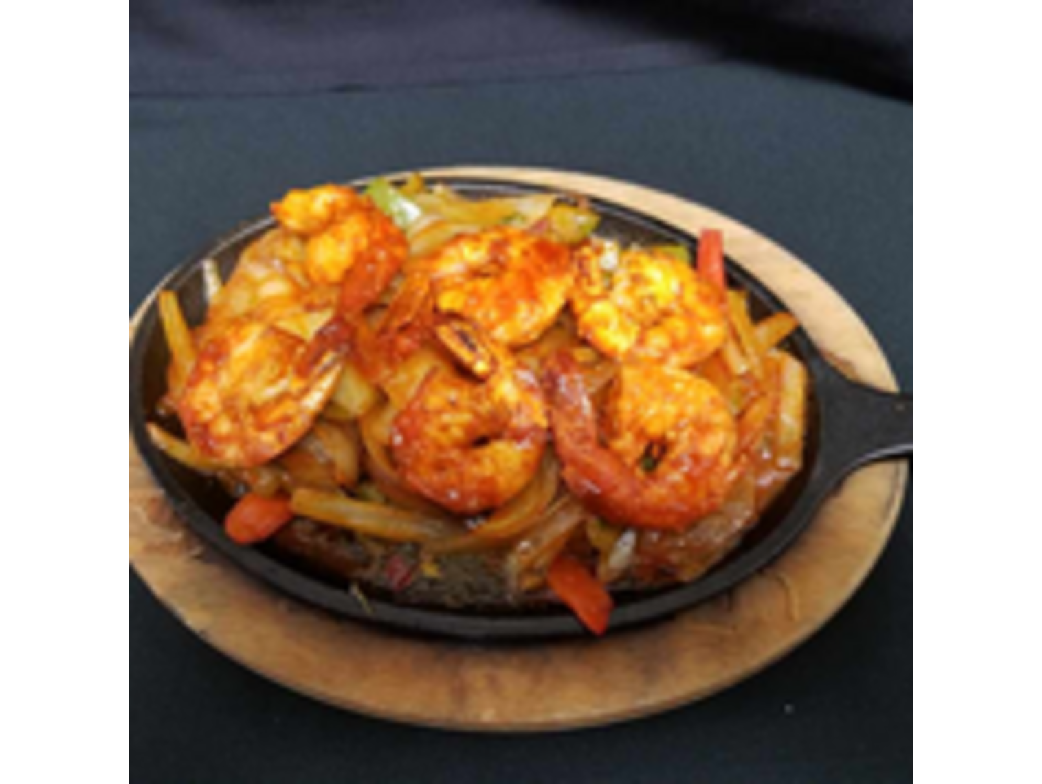 Order Grilled Wild Pacific Shrimp Fajita Platter food online from El Dorado Cantina store, Las Vegas on bringmethat.com
