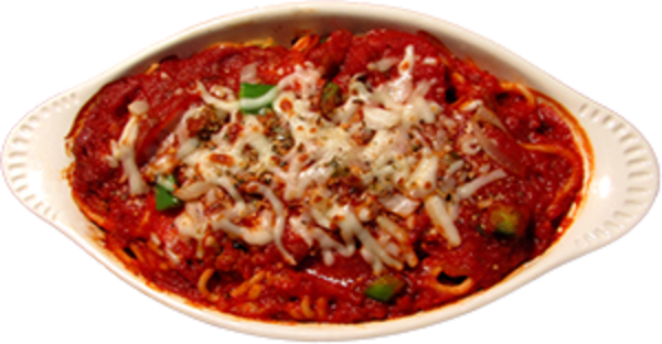 Order Deluxe Spaghetti food online from Gambino's Pizza store, Silver Lake on bringmethat.com