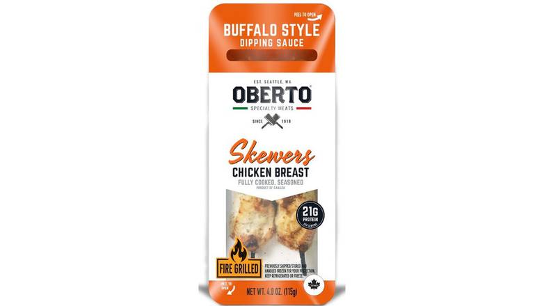 Order Oberto Chicken Skewers Breast food online from Route 7 Food Mart store, Norwalk on bringmethat.com