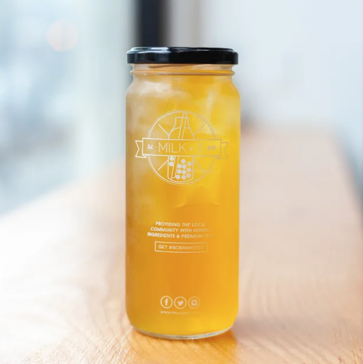 Order Lucky Love | Passion Fruit + Mango GT food online from Milk+T store, Beaverton on bringmethat.com