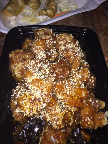 Order 20. Chicken with Sesame Sauce food online from Golden Wall Restaurant store, La Mirada on bringmethat.com