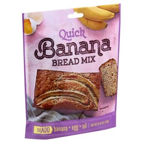 Order Just Add · Quick Banana Bread Mix (10.9 oz) food online from Safeway store, Redding on bringmethat.com